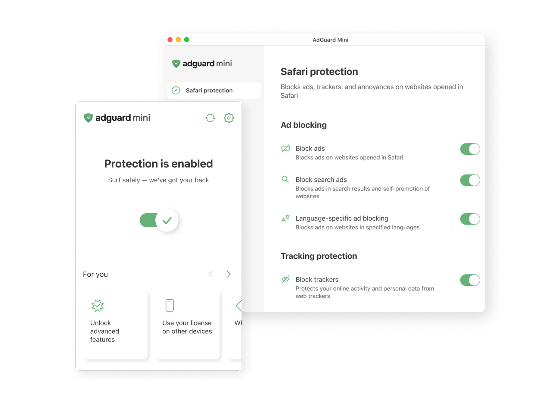 Meet AdGuard Mini *border