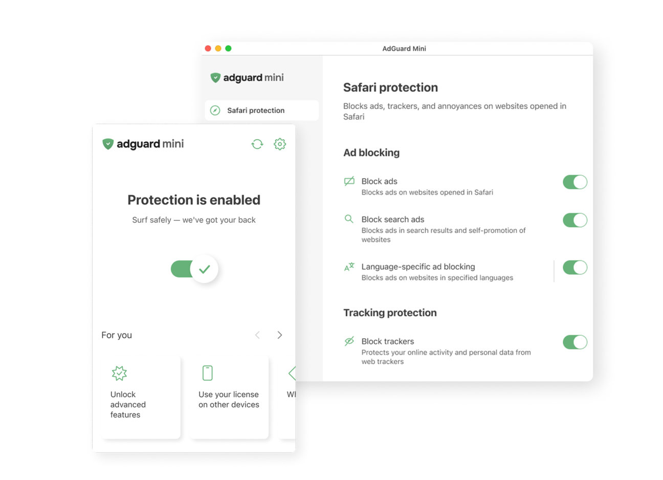Meet AdGuard Mini *border