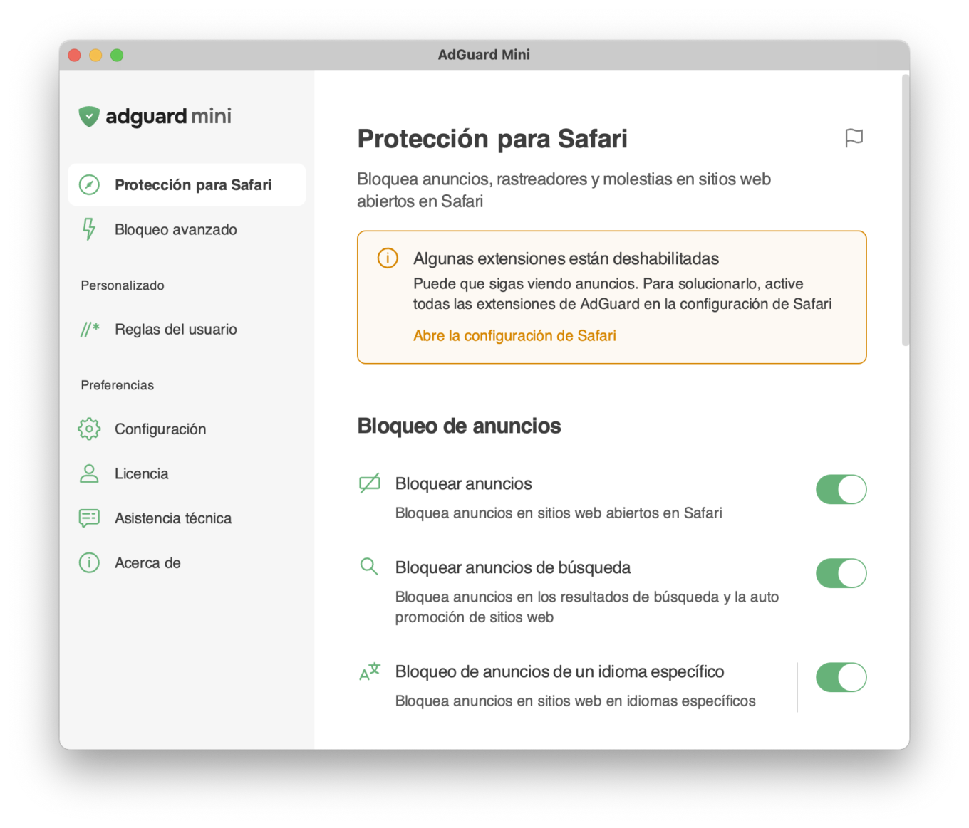 Alerta naranja