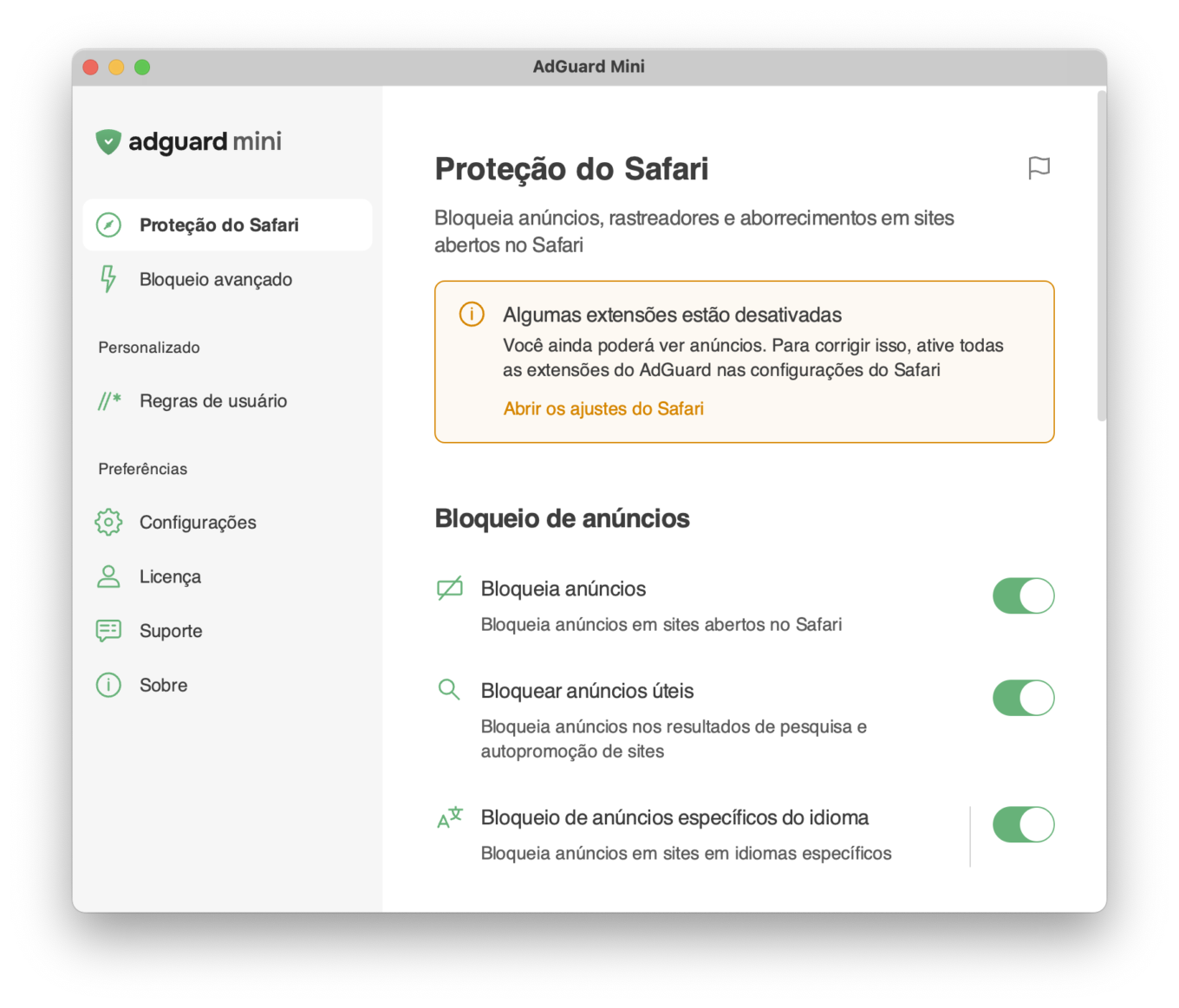 Alerta laranja