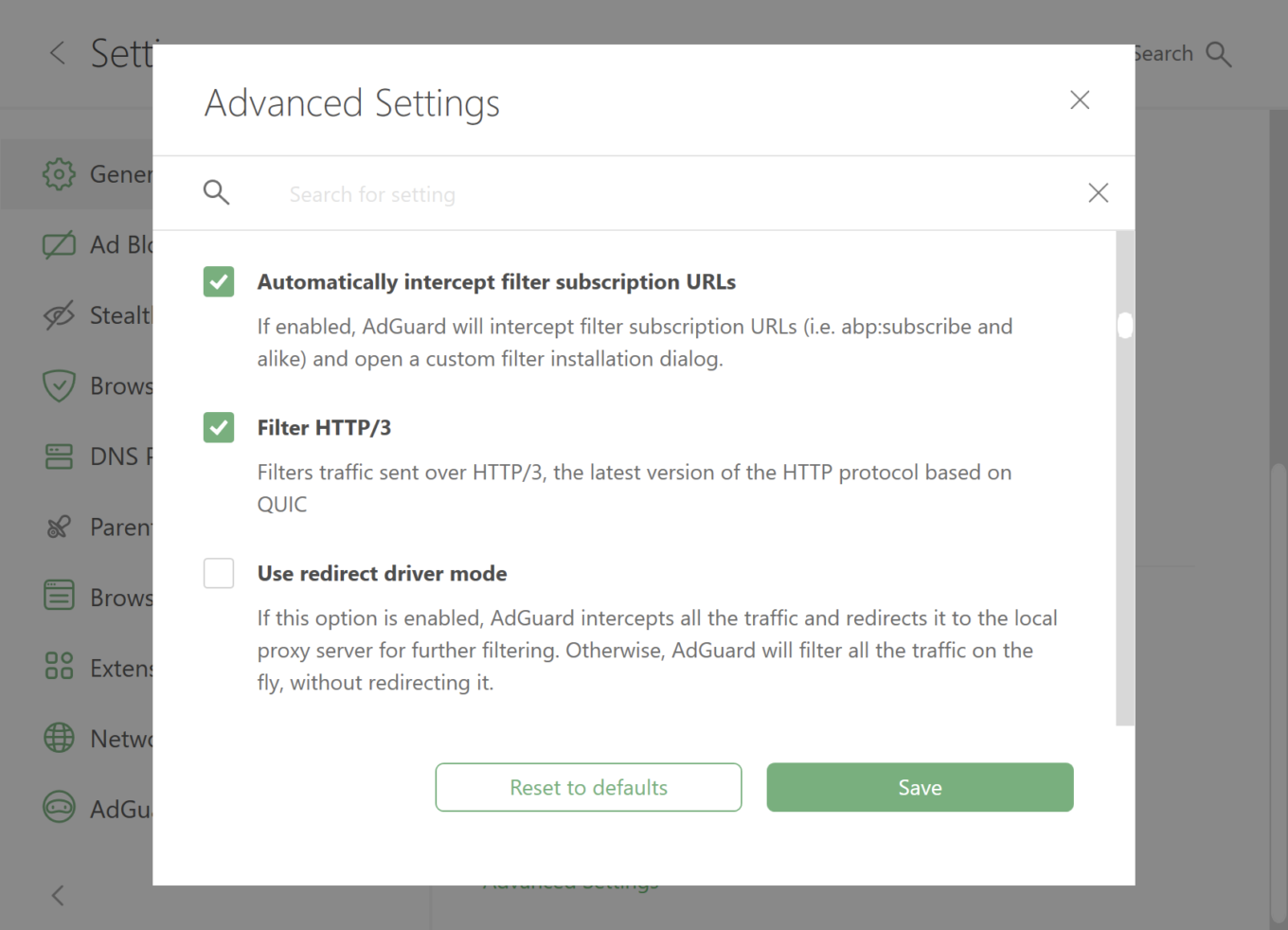 adguard https filtering