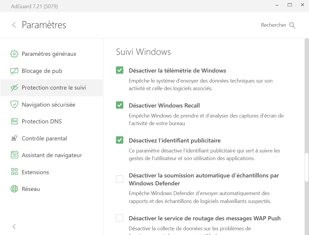 Désactiver Windows Recall