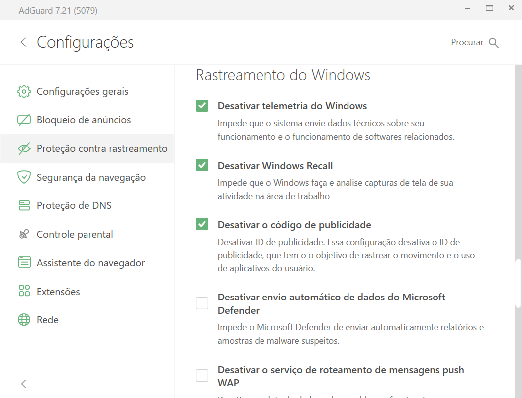 Desativar o Windows Recall