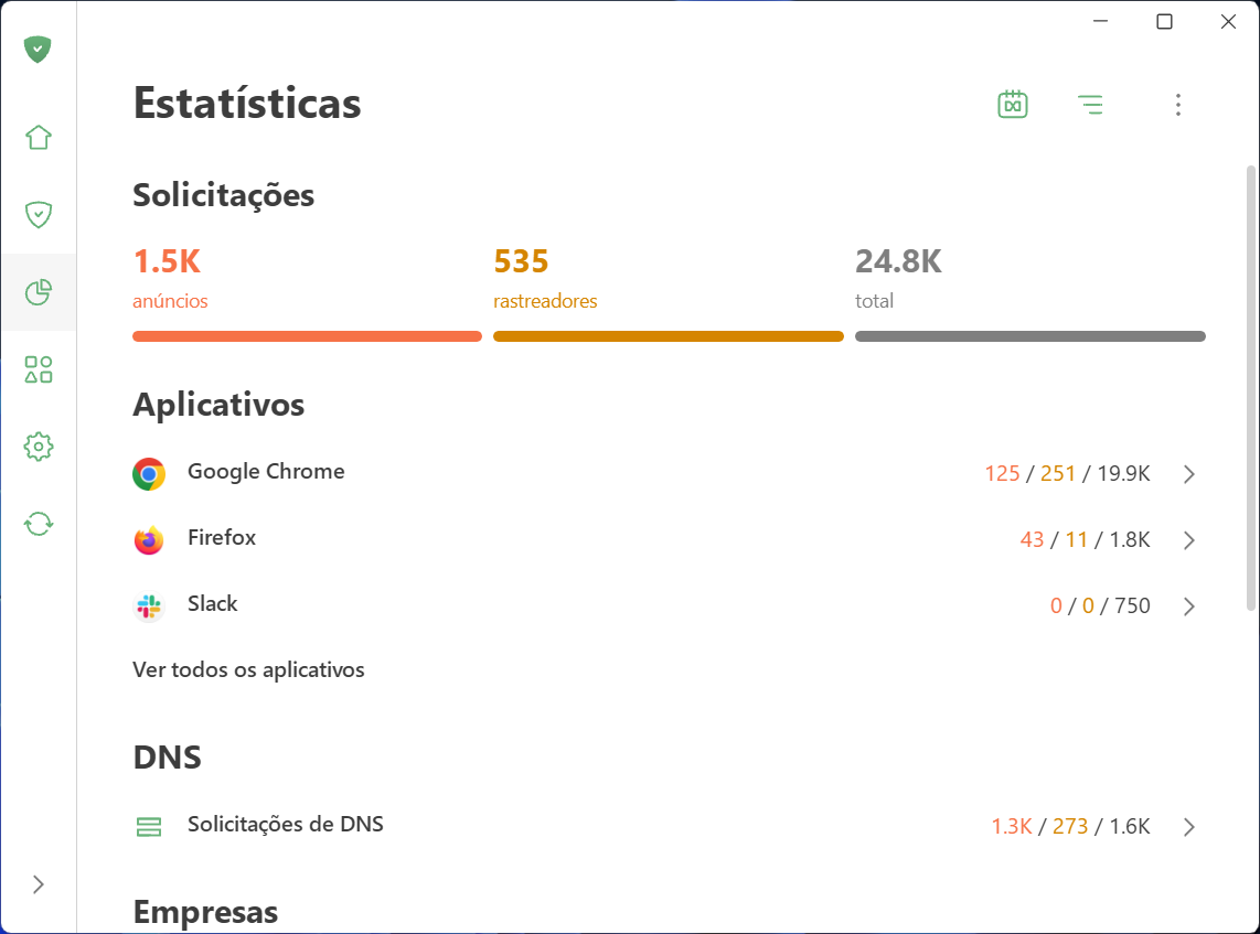 Estat&iacute;sticas