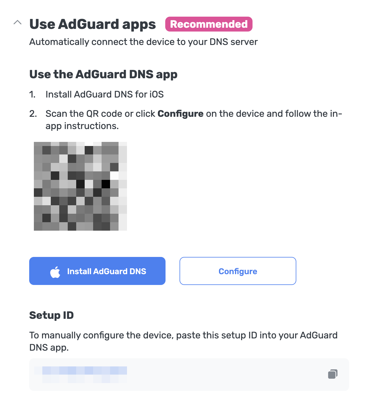 Usa app AdGuard *border