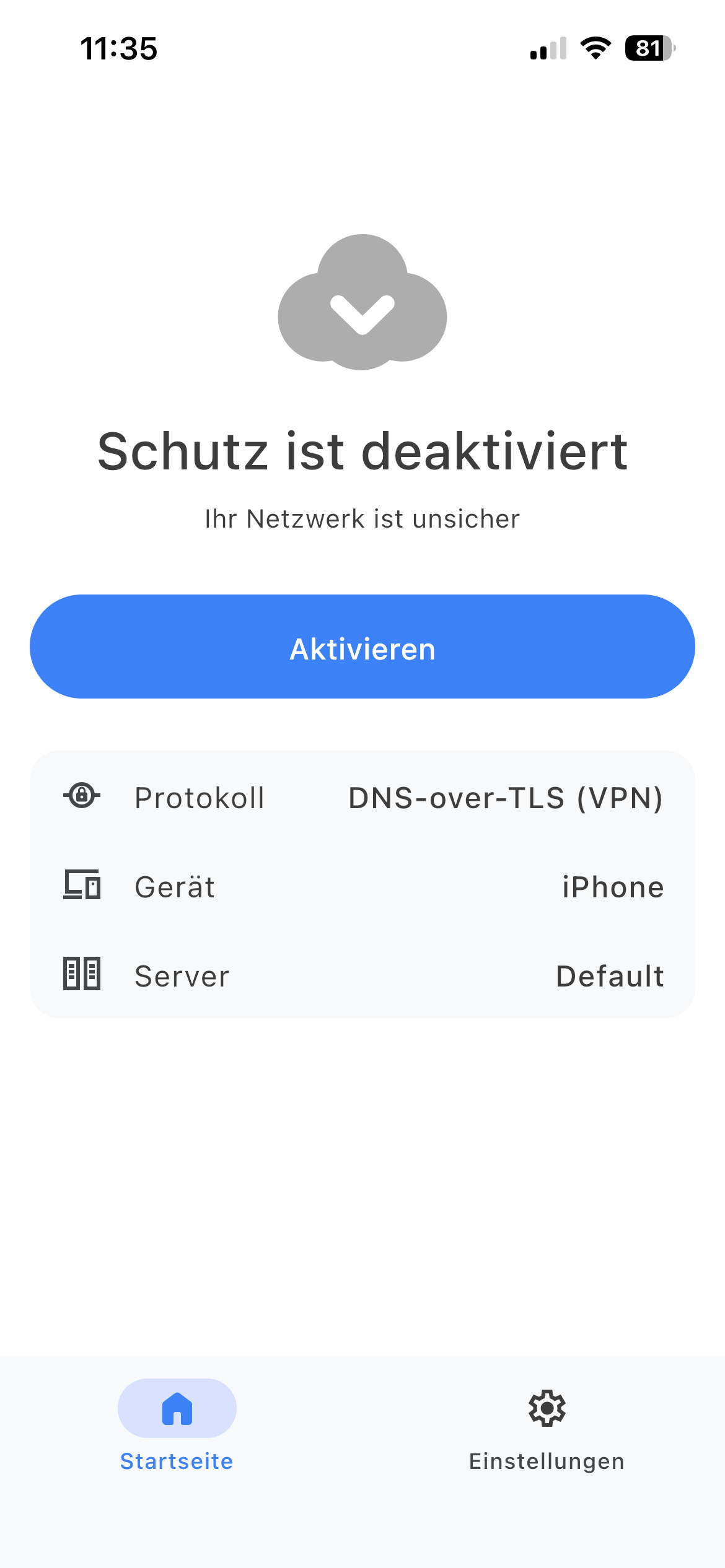 DNS-Schutz *mobile