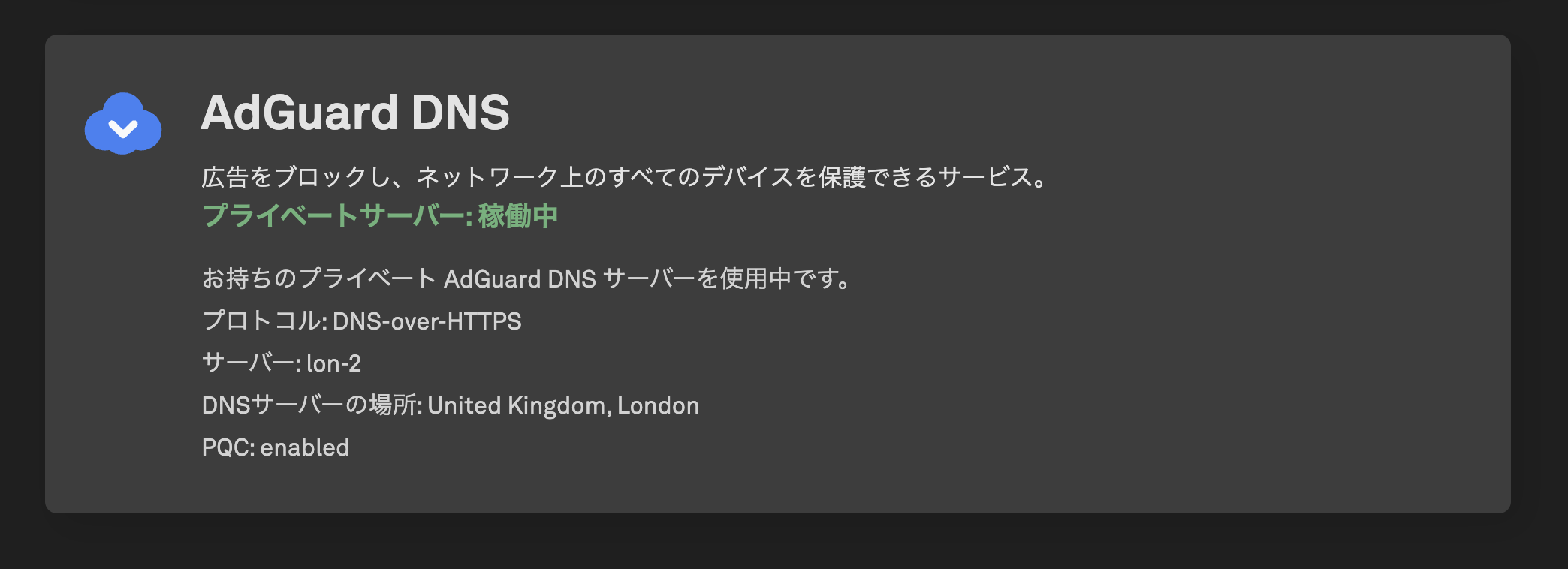 AdGuard DNS における耐量子暗号 *border