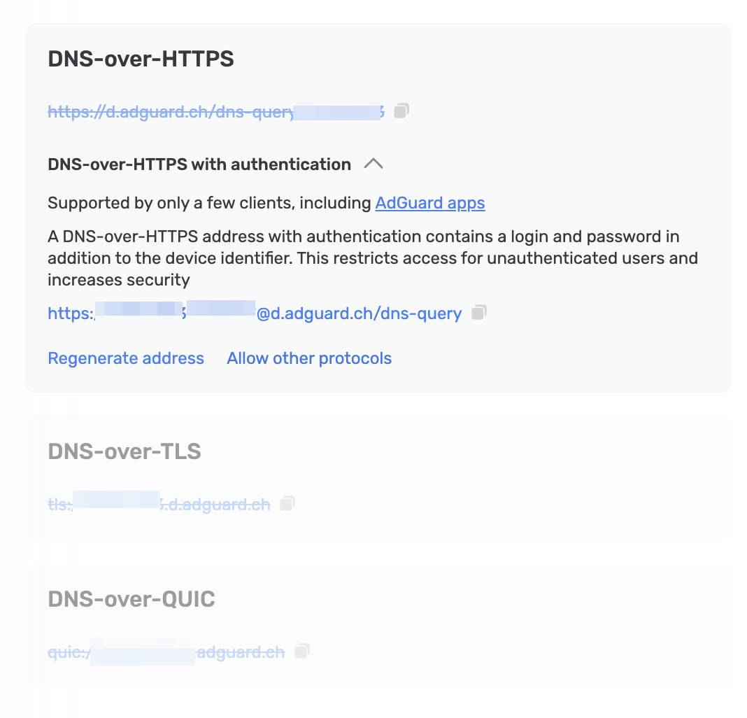 dns over tls adguard