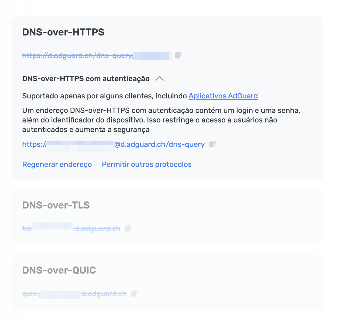 Autenticação DNS-over-HTTPS