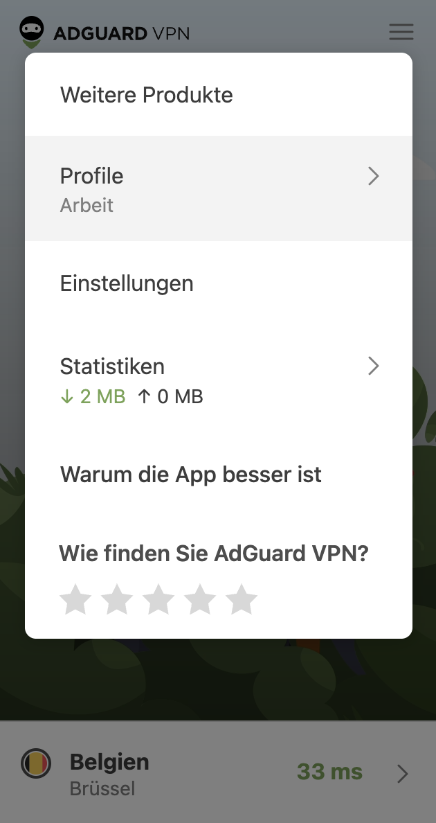 Erweiterungs-Pop-up *mobile
