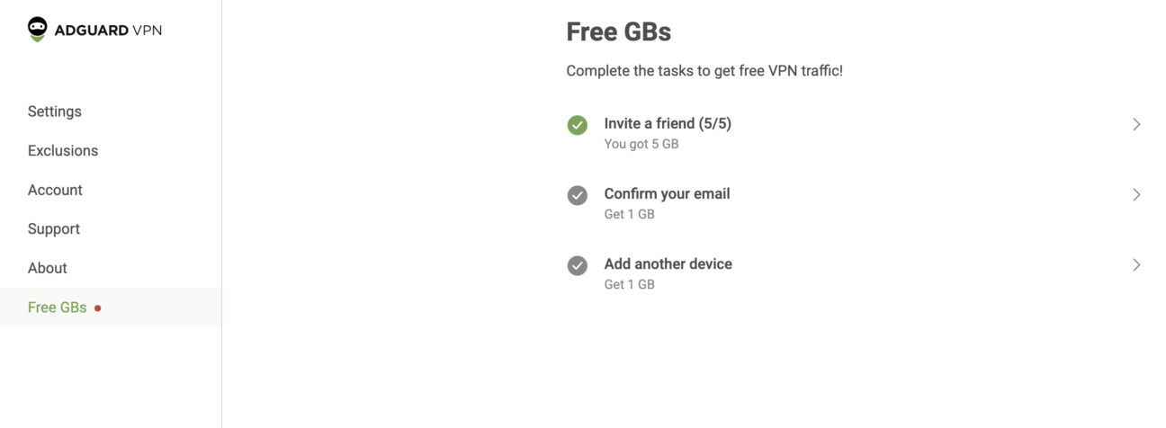 Get free GB