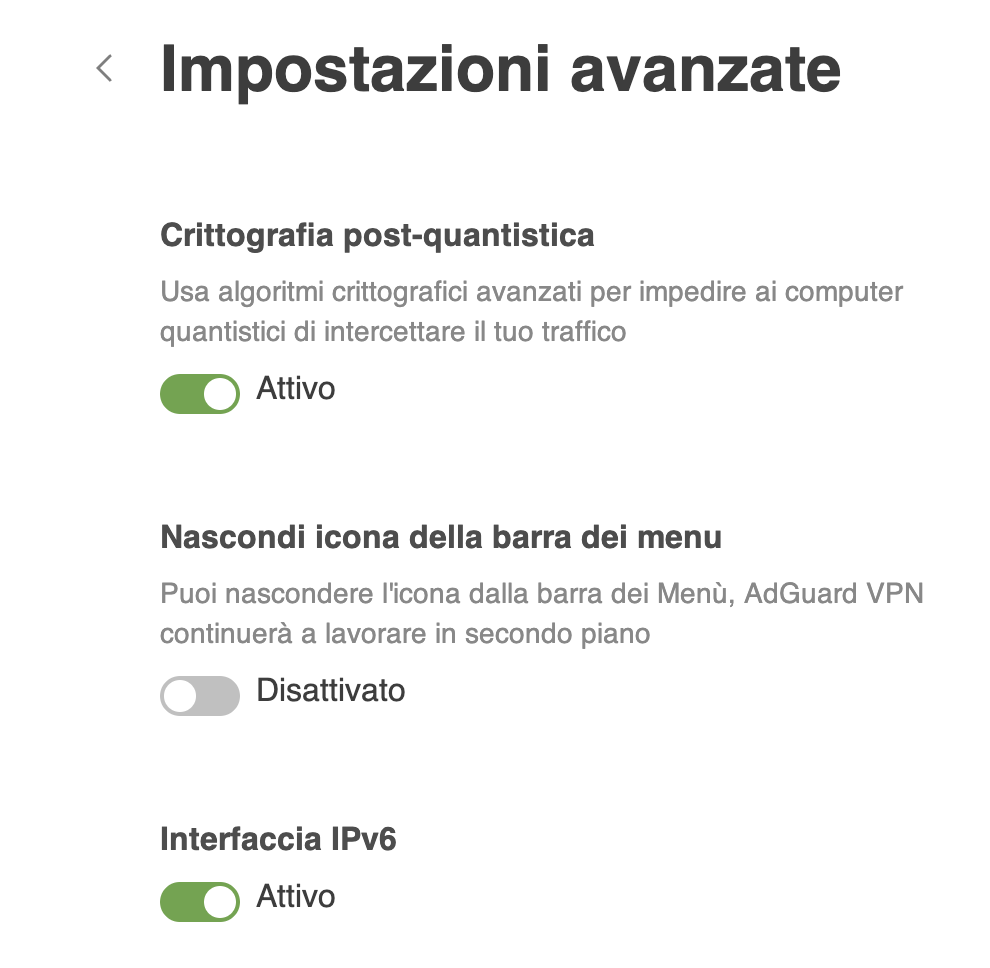Interfaccia IPv6 *mobile_border