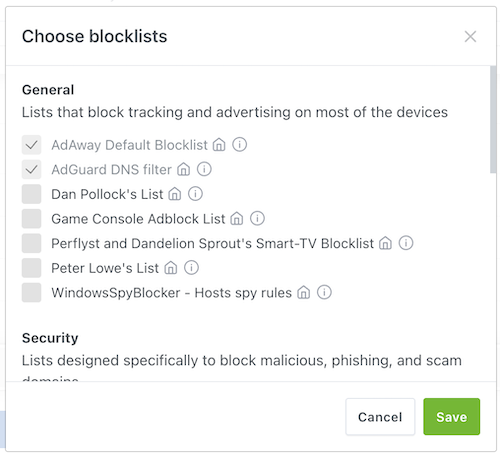 adguard home block list