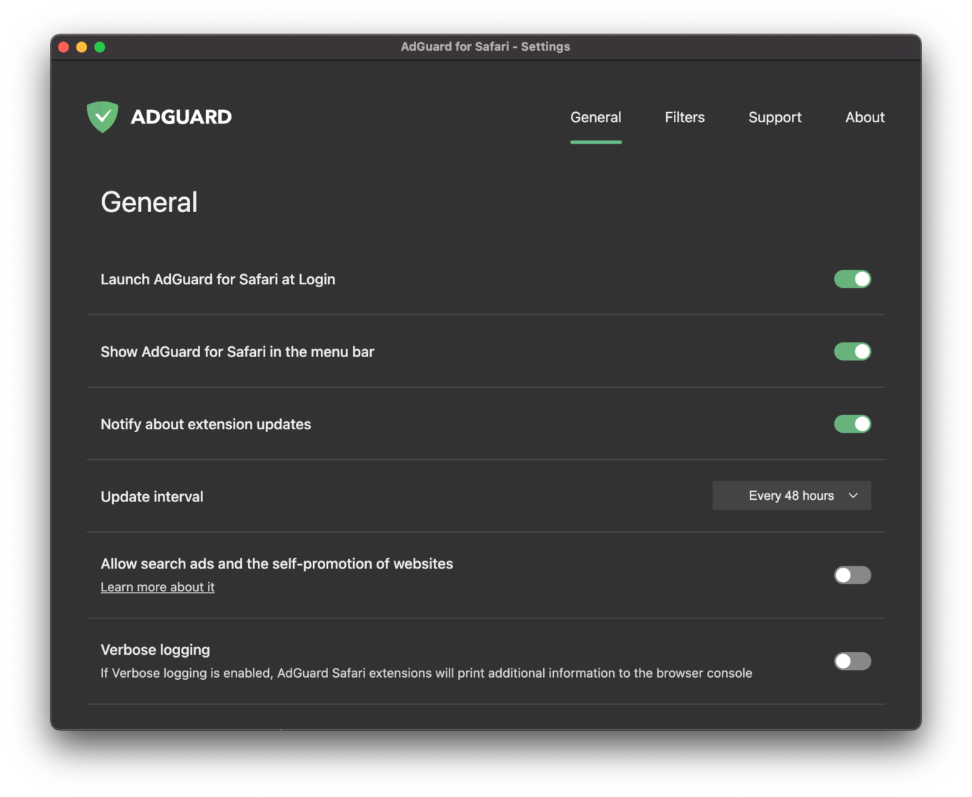 adguard safari 13