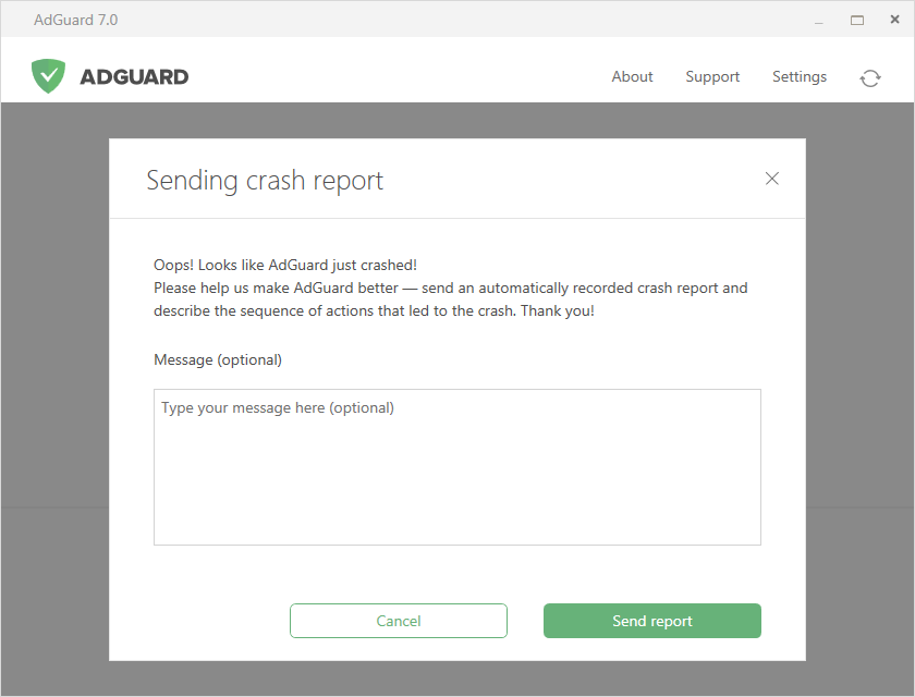 adguard report