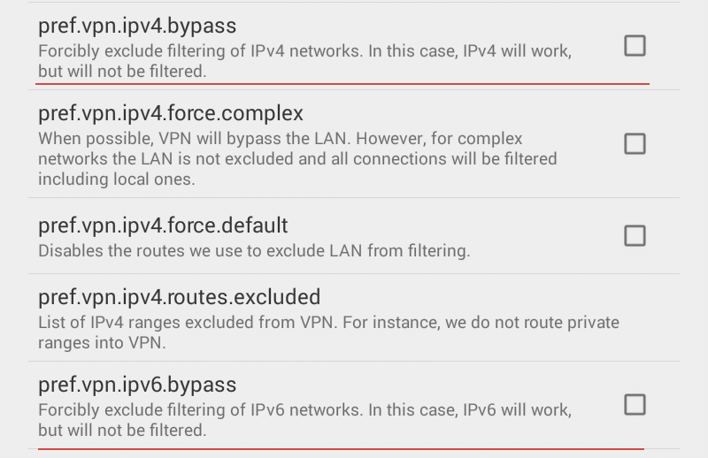 Adguard low-level settings