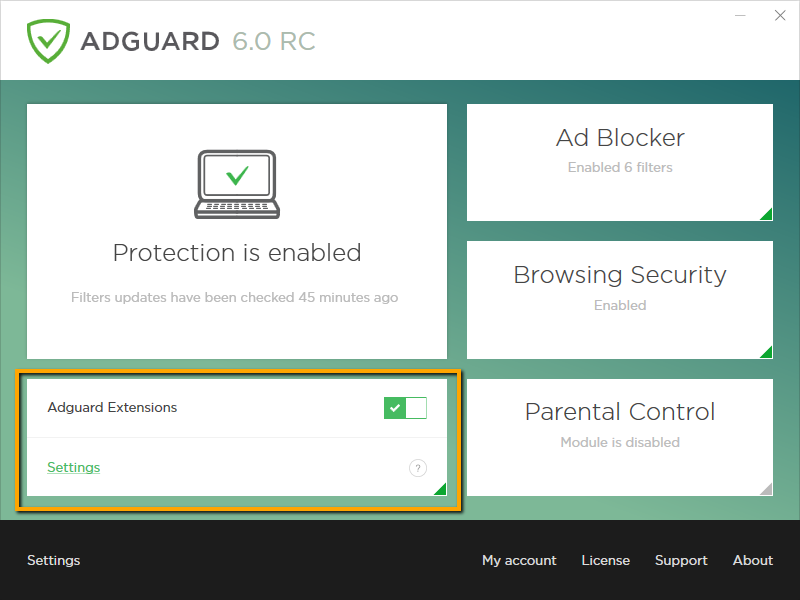 Adguard Extensions