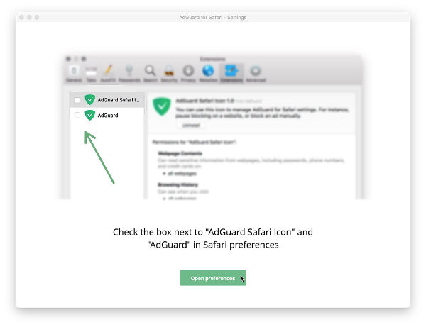 in adguard how to enable ads on a website