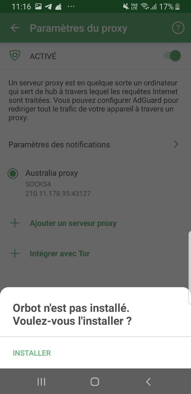 télécharger adguard pour android