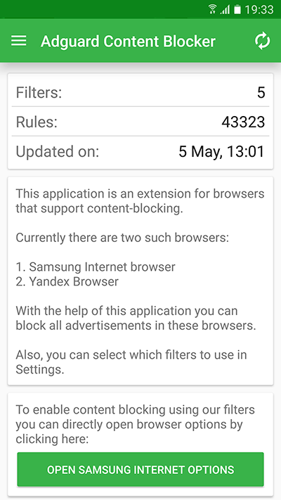 Adguard Content Blocker
