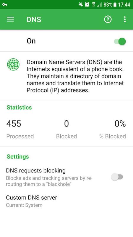 adguard dns for android