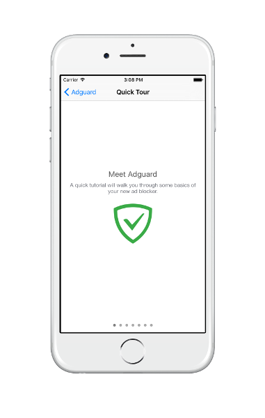 adguard protection is disabled iphone