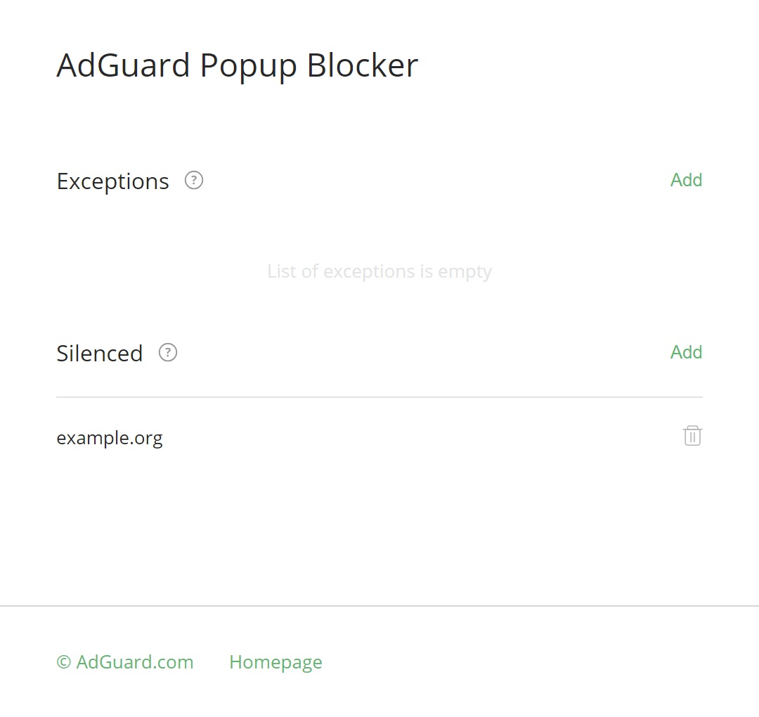 adguard popups