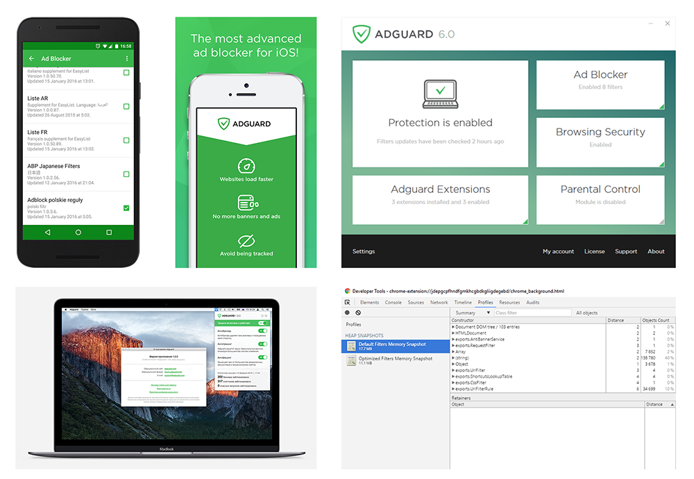 how to check for app updates in adguard android