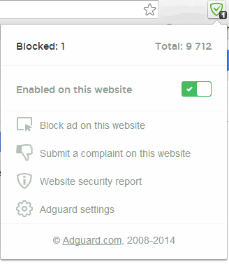 adguard extension for browser