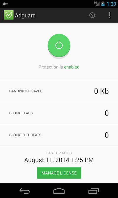 installation of adguard android