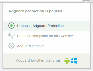 Adguard Filtering Log