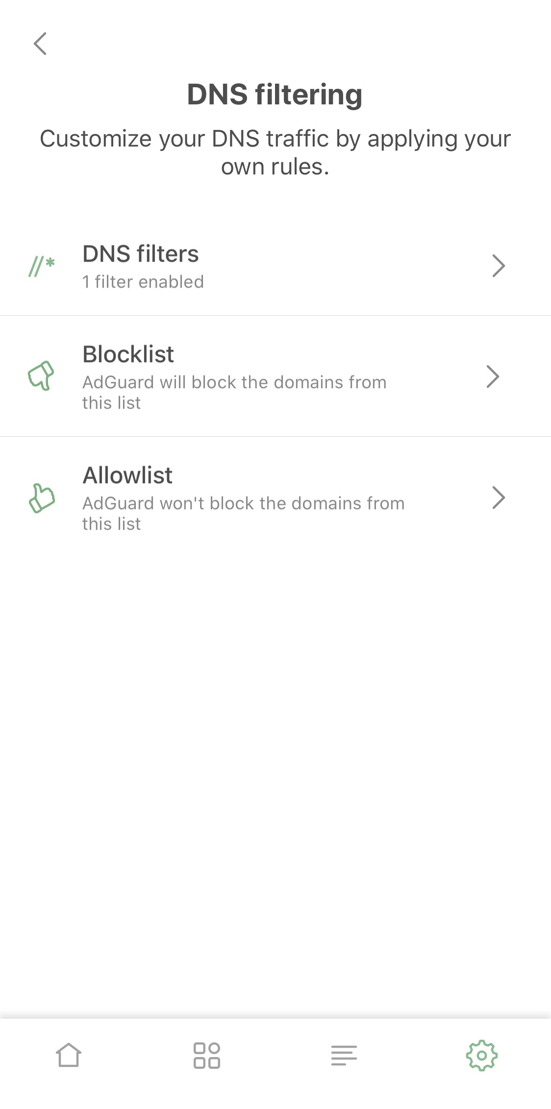 adguard dns for ios