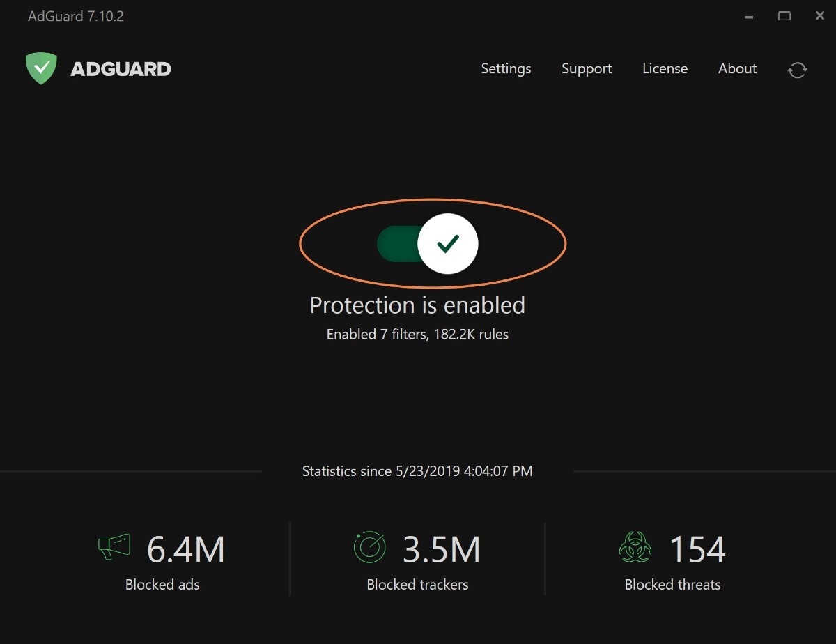 adguard work with twitch