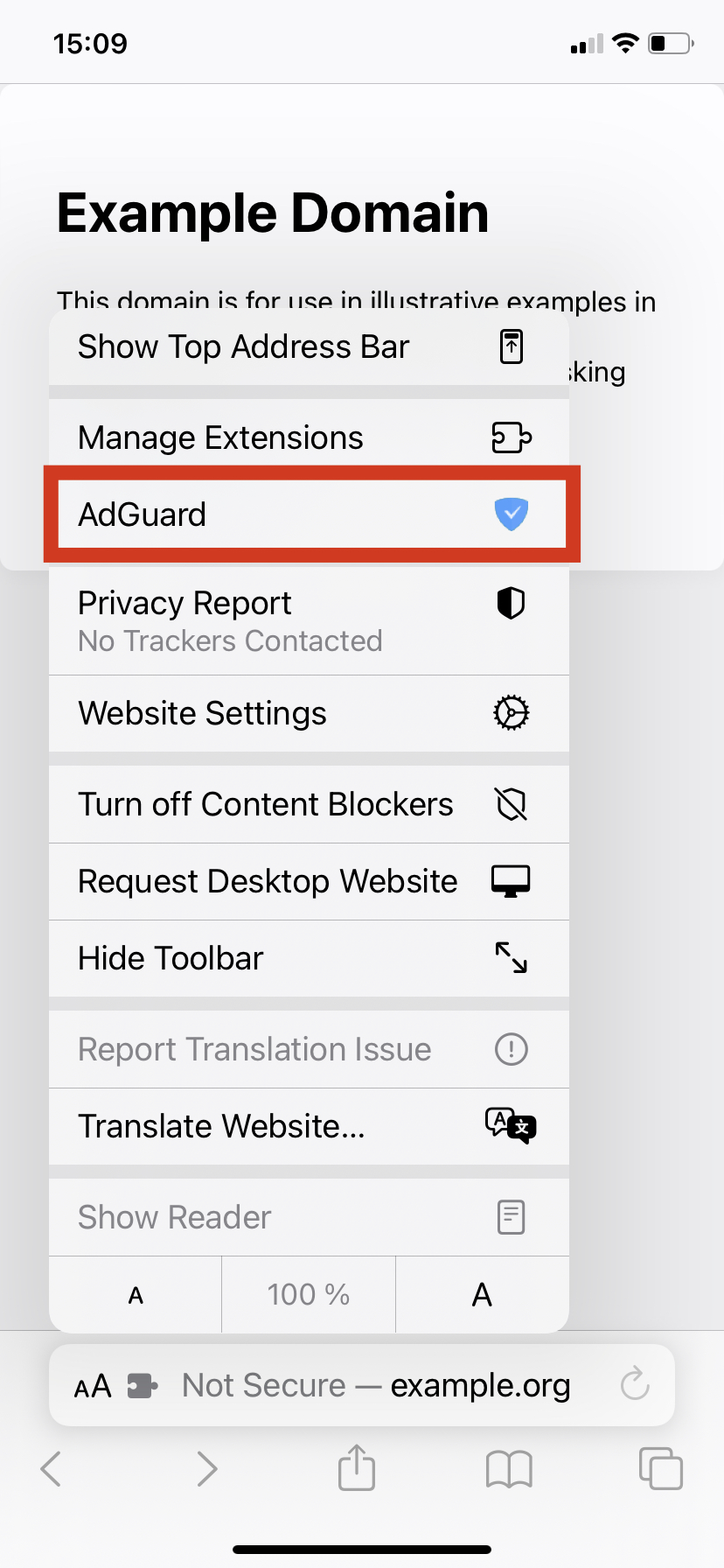 adguard adblocker safari extension