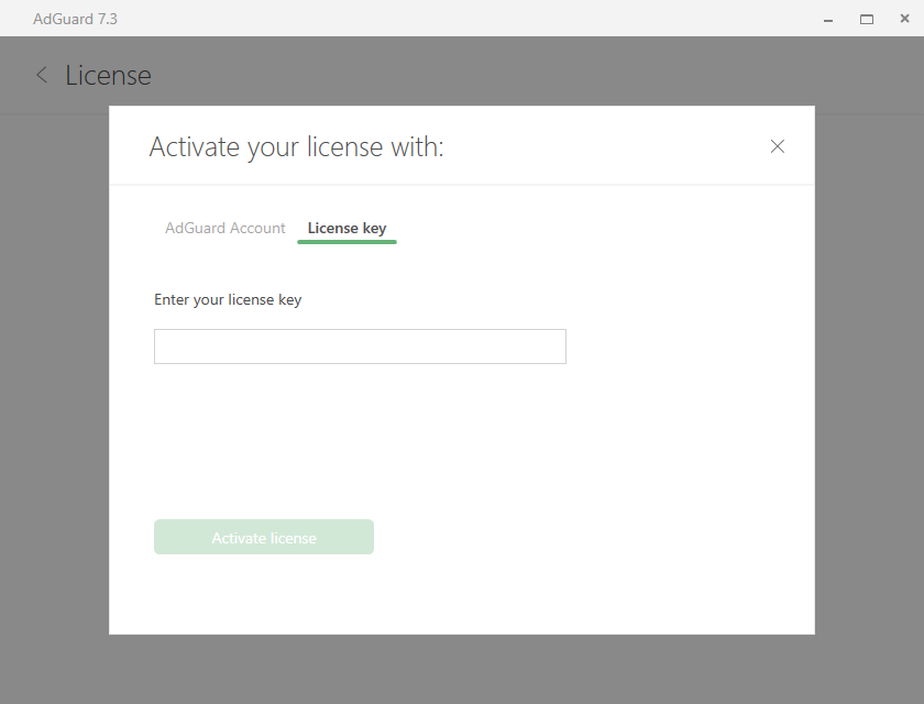 adguard key license