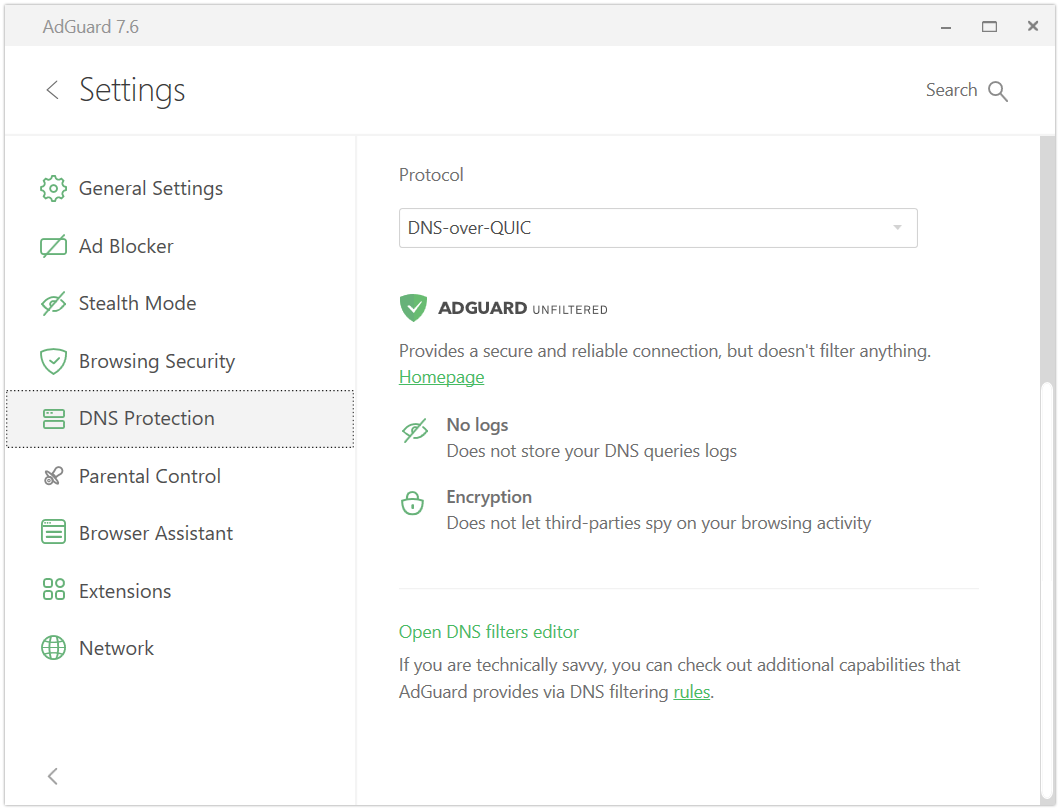 adguard compatibility