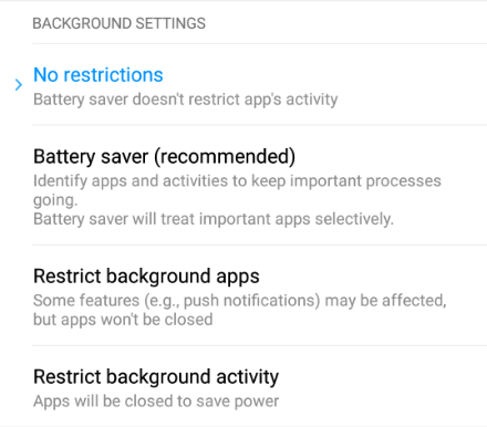 adguard android starts stop