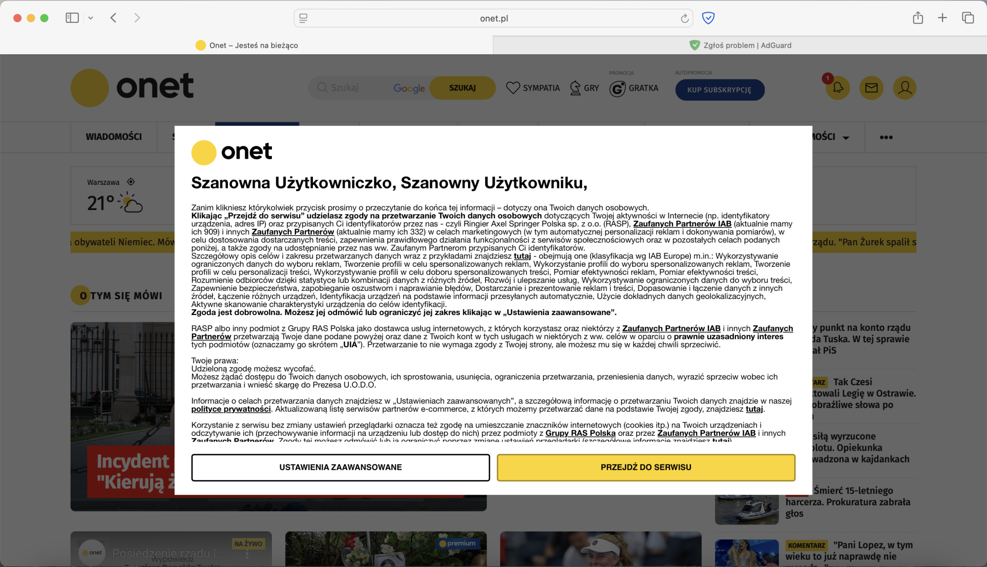 www.onet.pl · Issue #210064 · AdguardTeam/AdguardFilters · GitHub