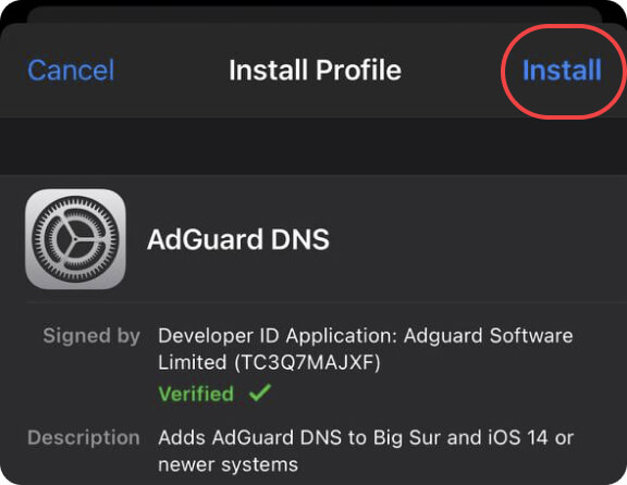 adguard public dns ip